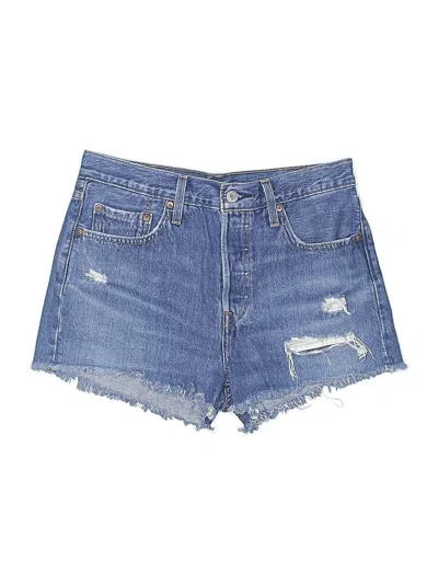 Pre-owned Levi's Denim Shorts In Blue
