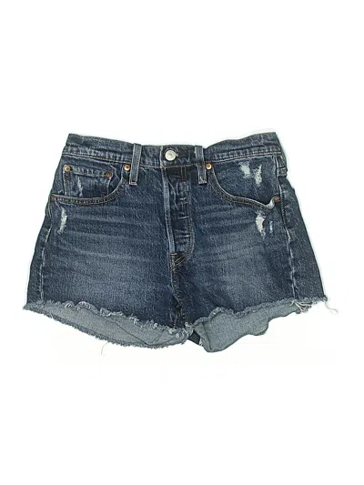 Pre-owned Levi's Denim Shorts In Blue