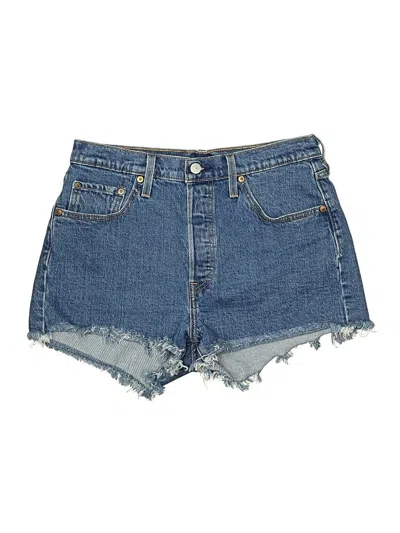 Pre-owned Levi's Denim Shorts In Blue