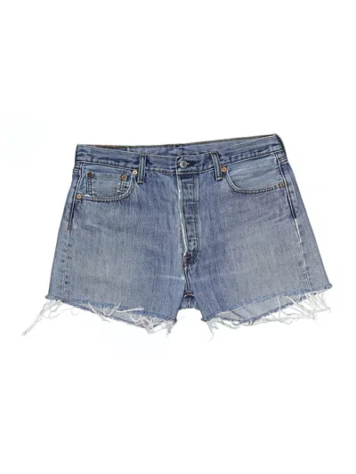 Pre-owned Levi's Denim Shorts In Blue