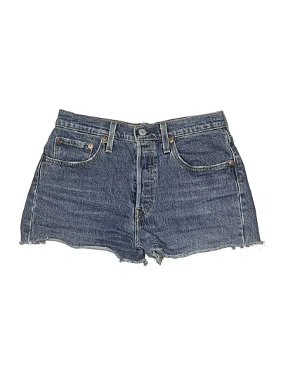 Pre-owned Levi's Denim Shorts In Blue