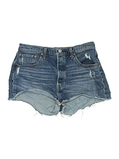 Pre-owned Levi's Denim Shorts In Blue