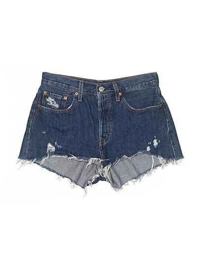 Pre-owned Levi's Denim Shorts In Blue