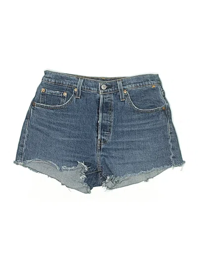 Pre-owned Levi's Denim Shorts In Blue