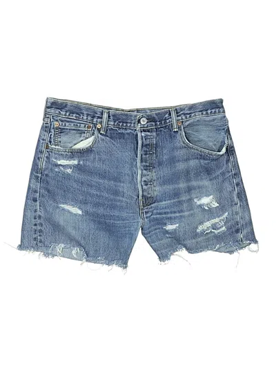 Pre-owned Levi's Denim Shorts In Blue