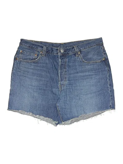 Pre-owned Levi's Denim Shorts In Blue