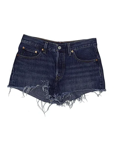 Pre-owned Levi's Denim Shorts In Blue