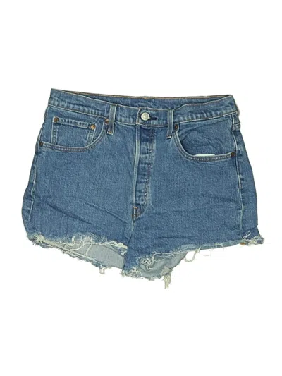 Pre-owned Levi's Denim Shorts In Blue
