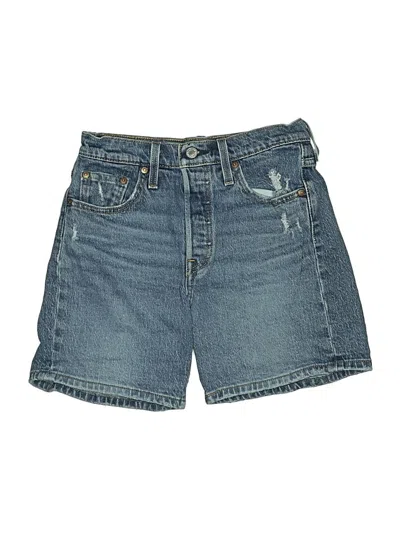 Pre-owned Levi's Denim Shorts In Blue