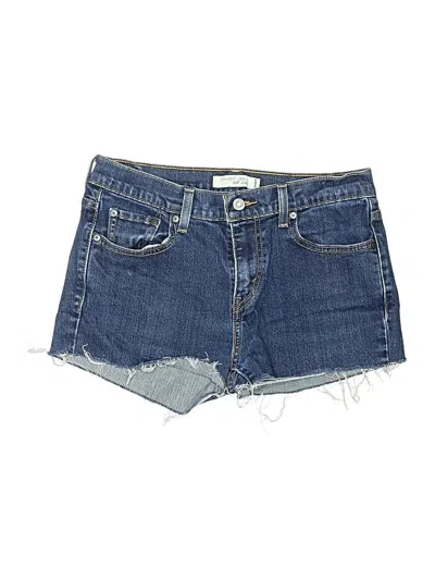 Pre-owned Levi's Denim Shorts In Blue