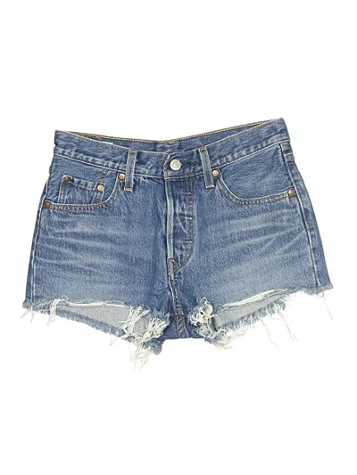 Pre-owned Levi's Denim Shorts In Blue