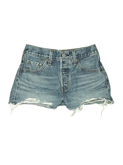 Pre-owned Levi's Denim Shorts In Blue