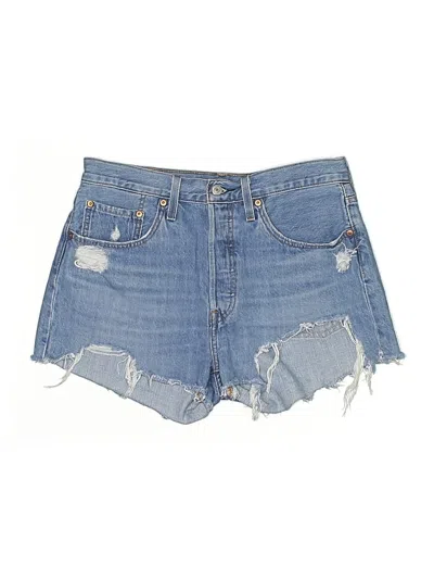 Pre-owned Levi's Denim Shorts In Blue