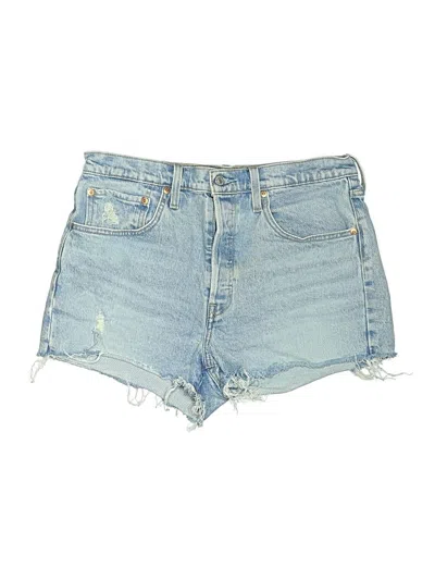Pre-owned Levi's Denim Shorts In Blue