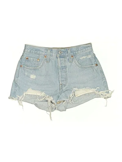 Pre-owned Levi's Denim Shorts In Blue