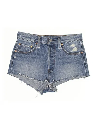 Pre-owned Levi's Denim Shorts In Blue