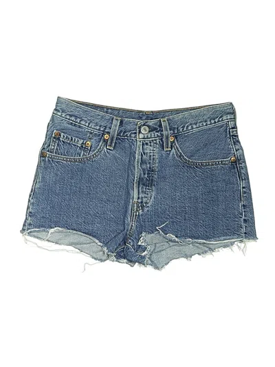 Pre-owned Levi's Denim Shorts In Blue