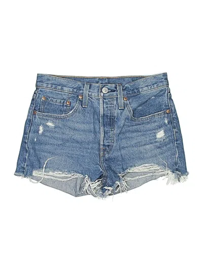 Pre-owned Levi's Denim Shorts In Blue