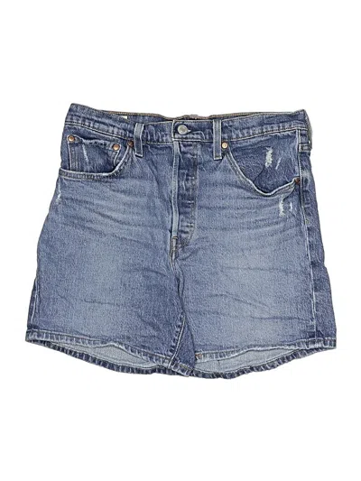 Pre-owned Levi's Denim Shorts In Blue