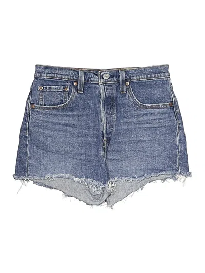 Pre-owned Levi's Denim Shorts In Blue