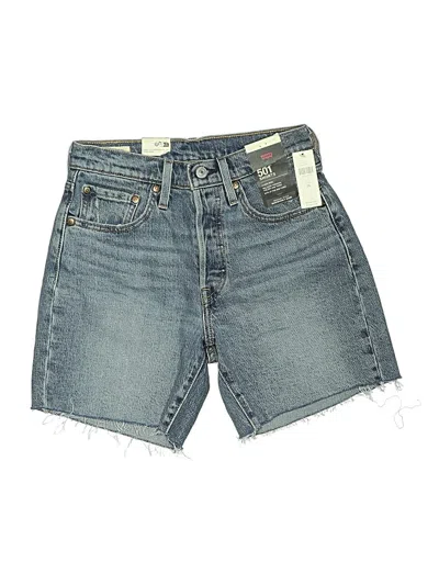 Pre-owned Levi's Denim Shorts In Blue
