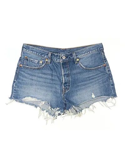 Pre-owned Levi's Denim Shorts In Blue