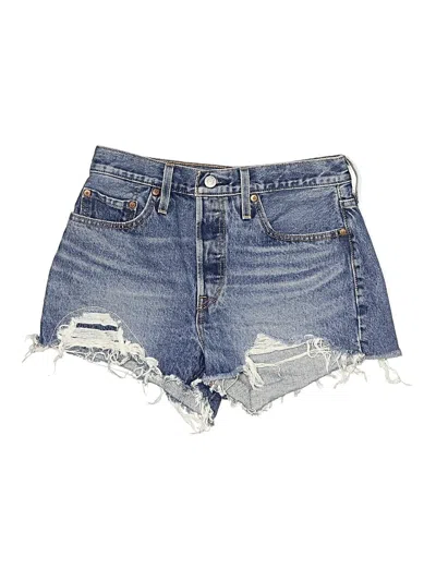 Pre-owned Levi's Denim Shorts In Blue