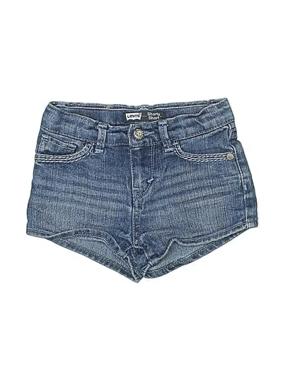 Pre-owned Levi's Kids'  Denim Shorts In Blue