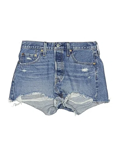 Pre-owned Levi's Denim Shorts In Blue