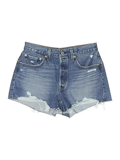 Pre-owned Levi's Denim Shorts In Blue