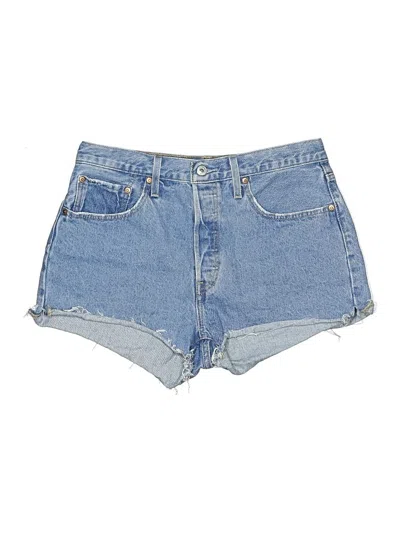Pre-owned Levi's Denim Shorts In Blue