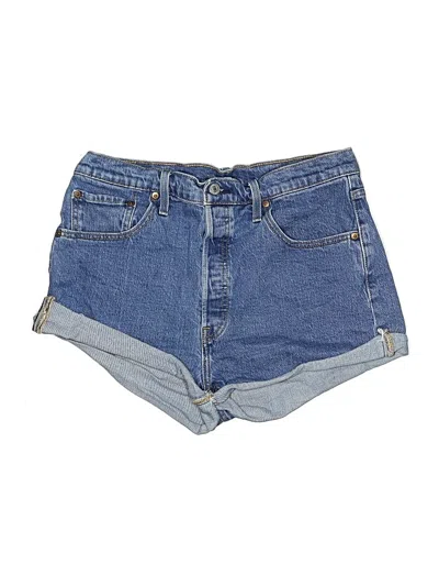 Pre-owned Levi's Denim Shorts In Blue