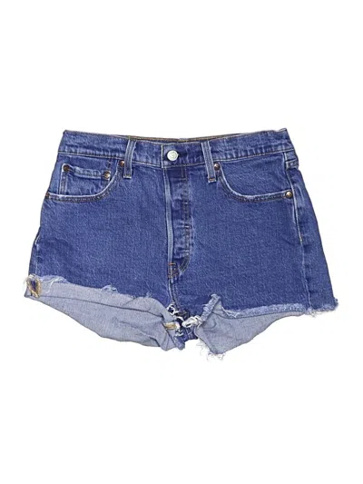 Pre-owned Levi's Denim Shorts In Blue