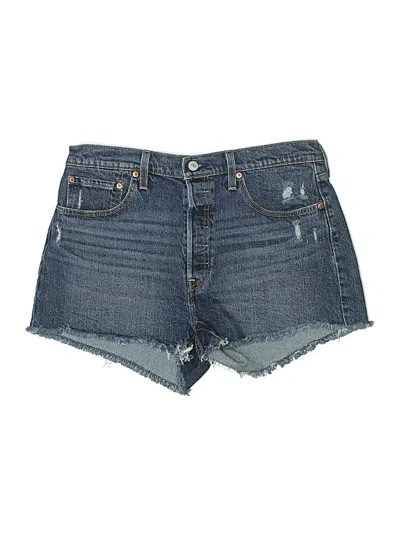 Pre-owned Levi's Denim Shorts In Blue