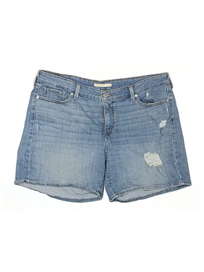 Pre-owned Levi's Denim Shorts In Blue