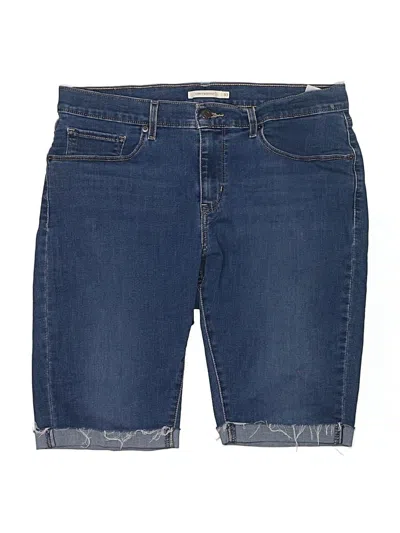Pre-owned Levi's Denim Shorts In Blue