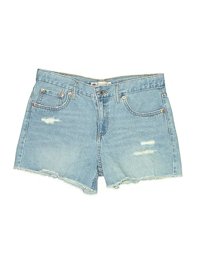 Pre-owned Levi's Kids'  Denim Shorts In Blue