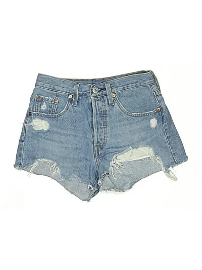 Pre-owned Levi's Denim Shorts In Blue