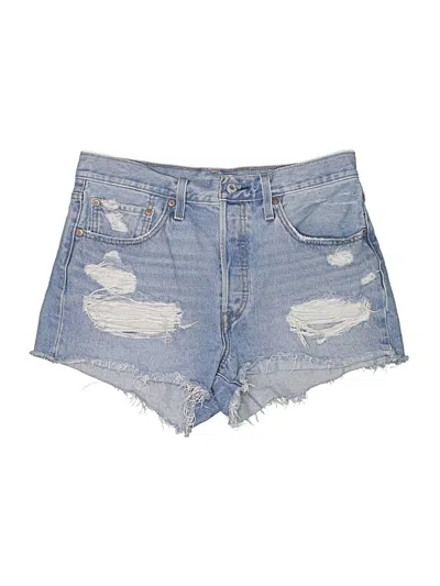 Pre-owned Levi's Denim Shorts In Blue