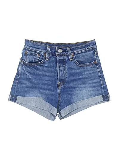 Pre-owned Levi's Denim Shorts In Blue