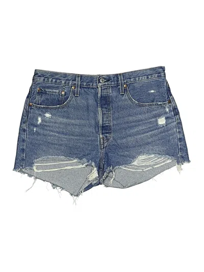 Pre-owned Levi's Denim Shorts In Blue