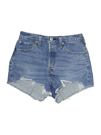 Pre-owned Levi's Denim Shorts In Blue