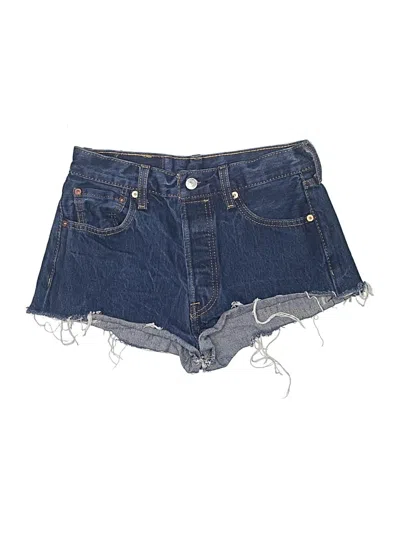 Pre-owned Levi's Denim Shorts In Blue