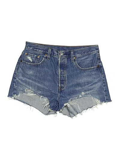 Pre-owned Levi's Denim Shorts In Blue