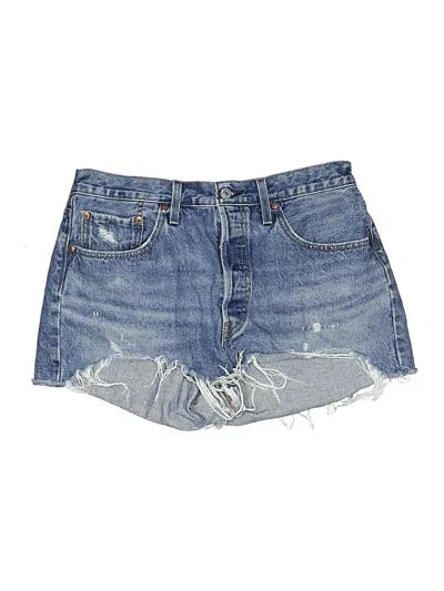 Pre-owned Levi's Denim Shorts In Blue