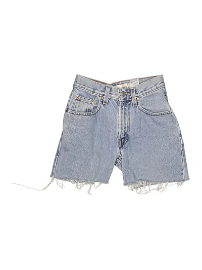 Pre-owned Levi's Kids'  Denim Shorts In Blue