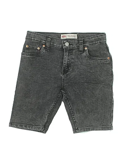 Pre-owned Levi's Kids'  Denim Shorts In Gray