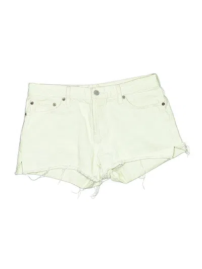 Pre-owned Levi's Denim Shorts In Green