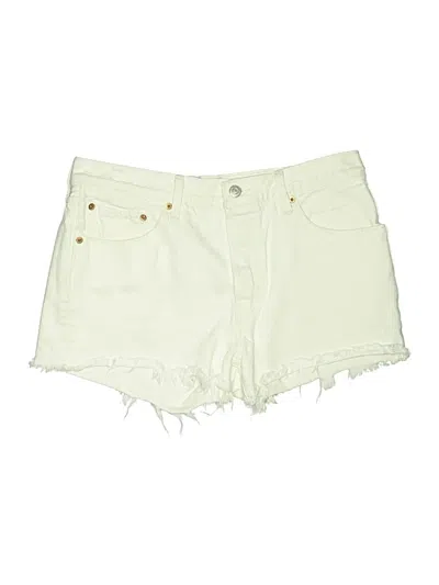 Pre-owned Levi's Denim Shorts In Green