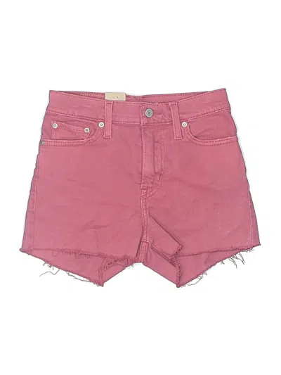 Pre-owned Levi's Denim Shorts In Pink